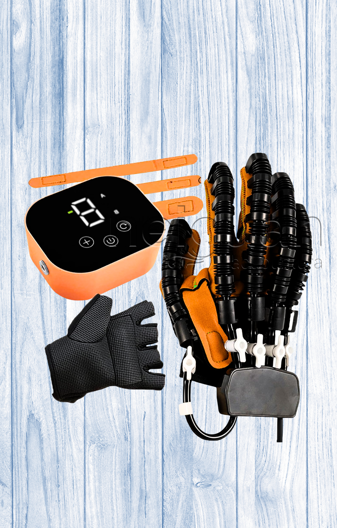 APARATO DE ENTRENAMIENTO PARA REHABILITACIÓN DE MANO