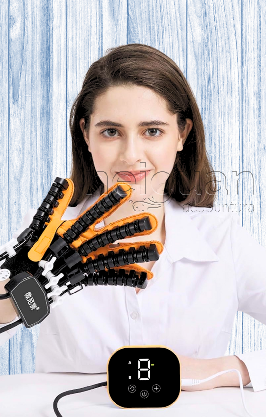 APARATO DE ENTRENAMIENTO PARA REHABILITACIÓN DE MANO