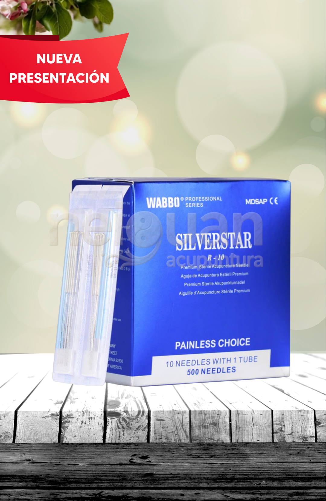 AGUJA SILVERSTAR CAL. 22x40 C/500 PZAS.