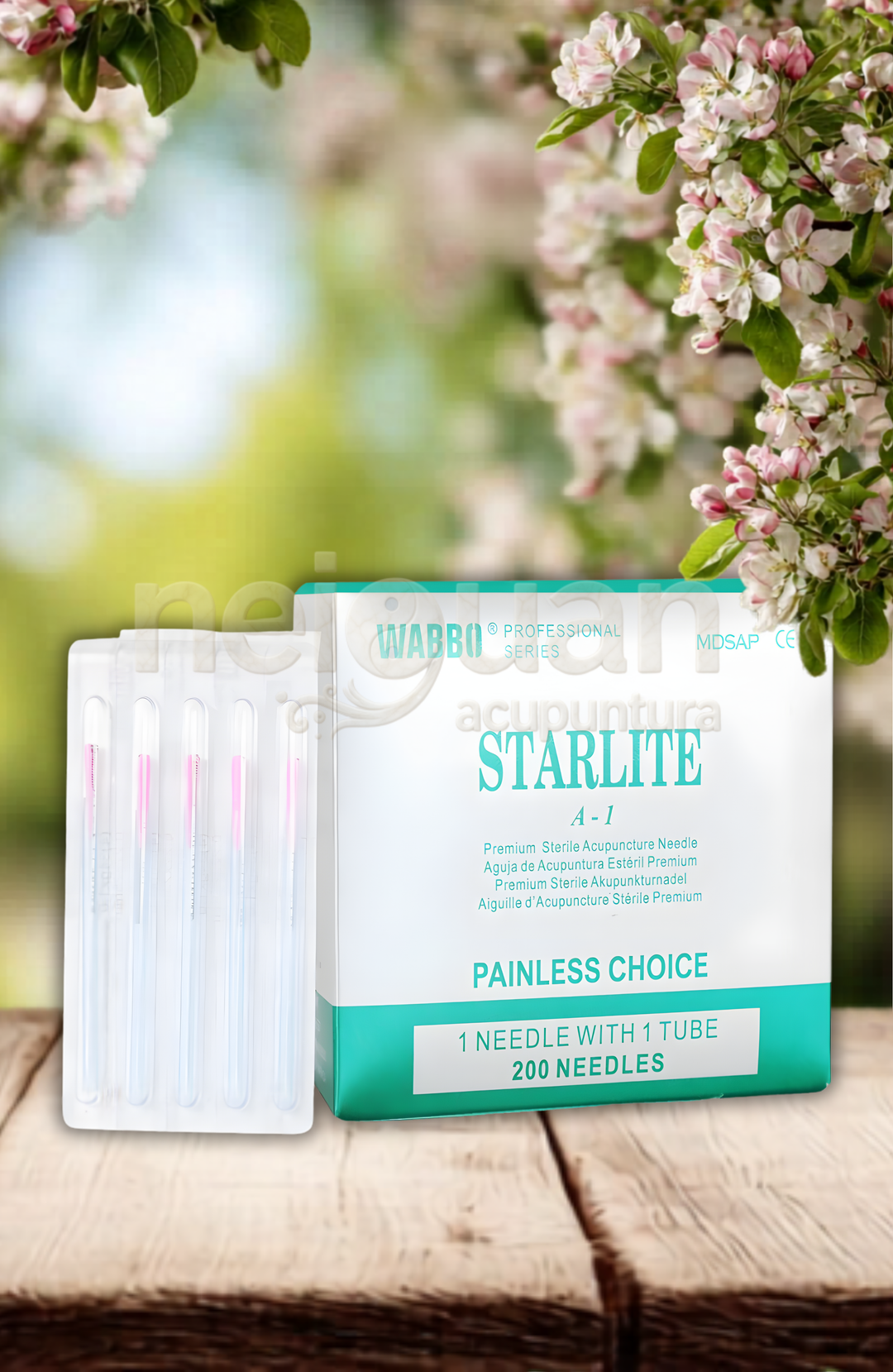 AGUJA STARLITE A-1 ACERO CAL. 22x25 C/200 PZAS.