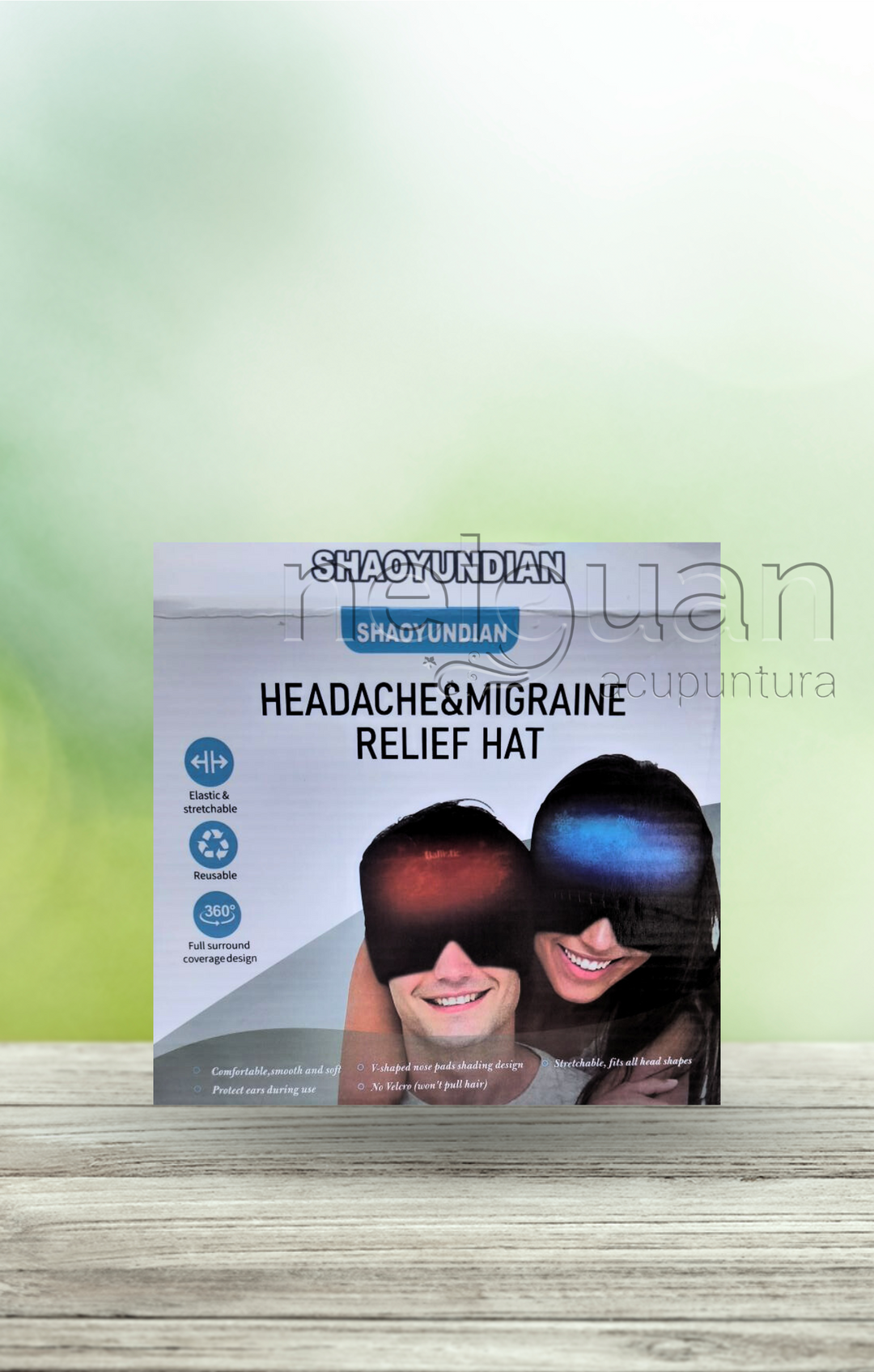 ANTIFAZ COMPRESA DE GEL FRIO CALIENTE PARA MIGRAÑA