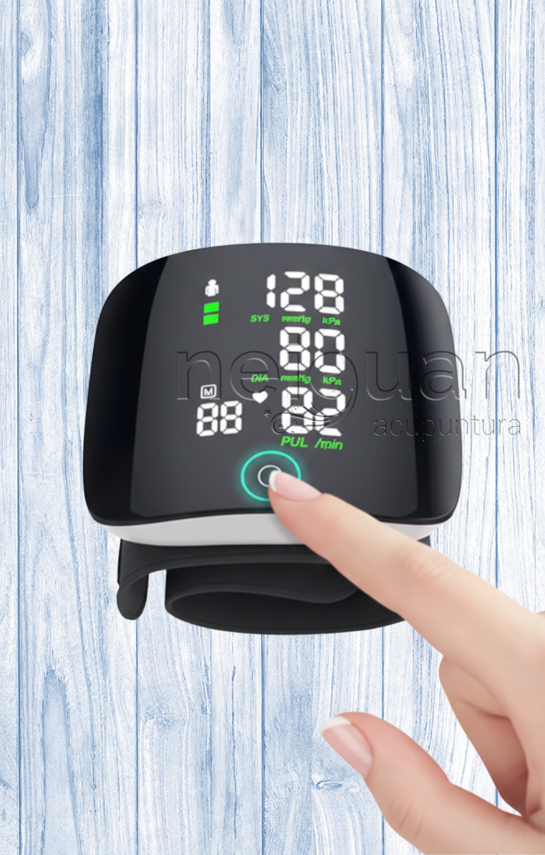 BAUMANÓMETRO DIGITAL PARA MUÑECA CON VOZ INTELIGENTE