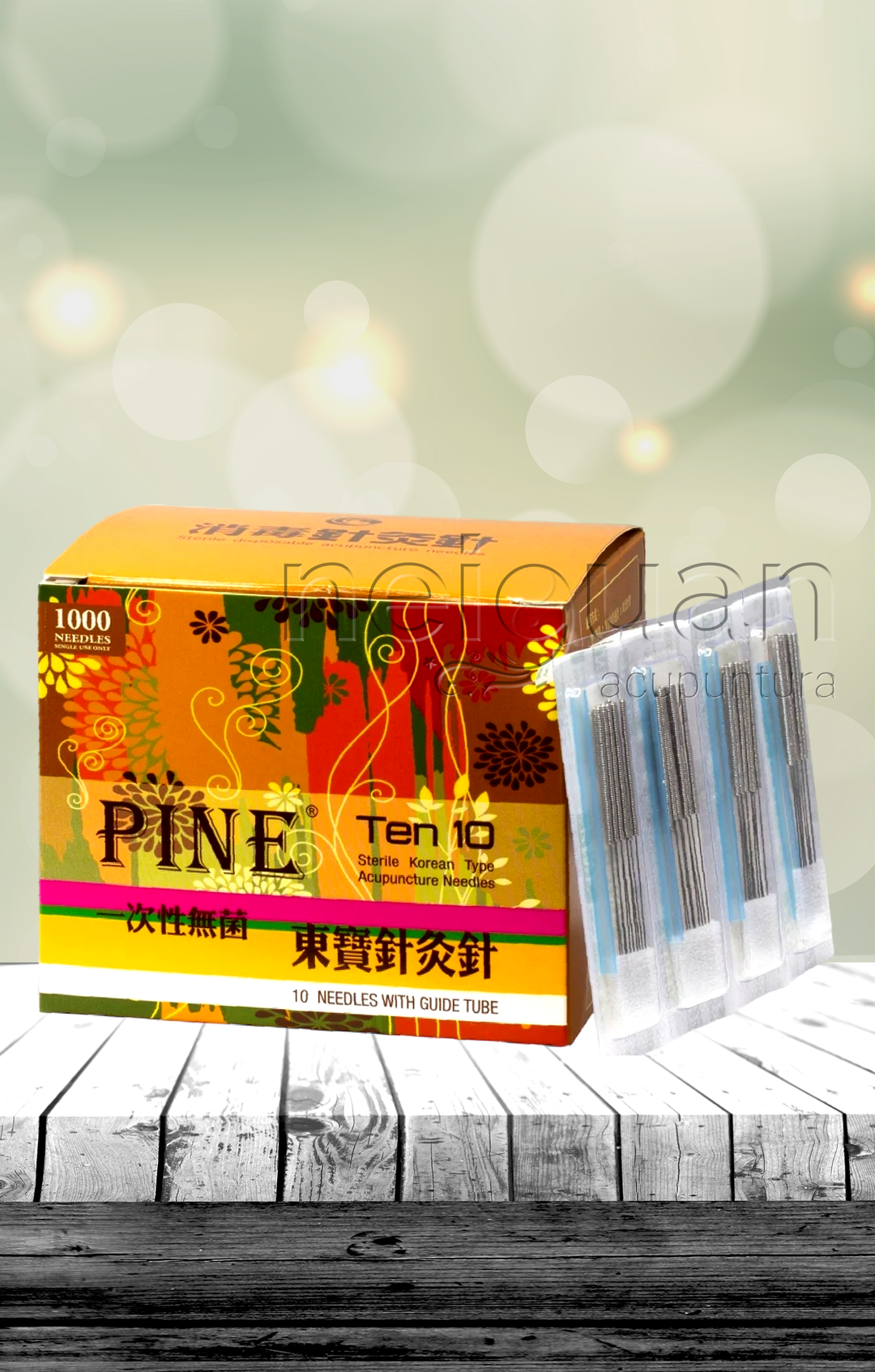 AGUJA PINE COREANA SPRING HANDLE CAL 30X40 C/1000 PZAS.